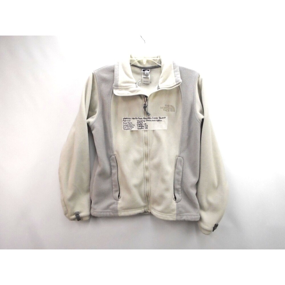 The North Face Jacket Womens Small  Khumbu Fleece Full Zip Mock Neck Coat
